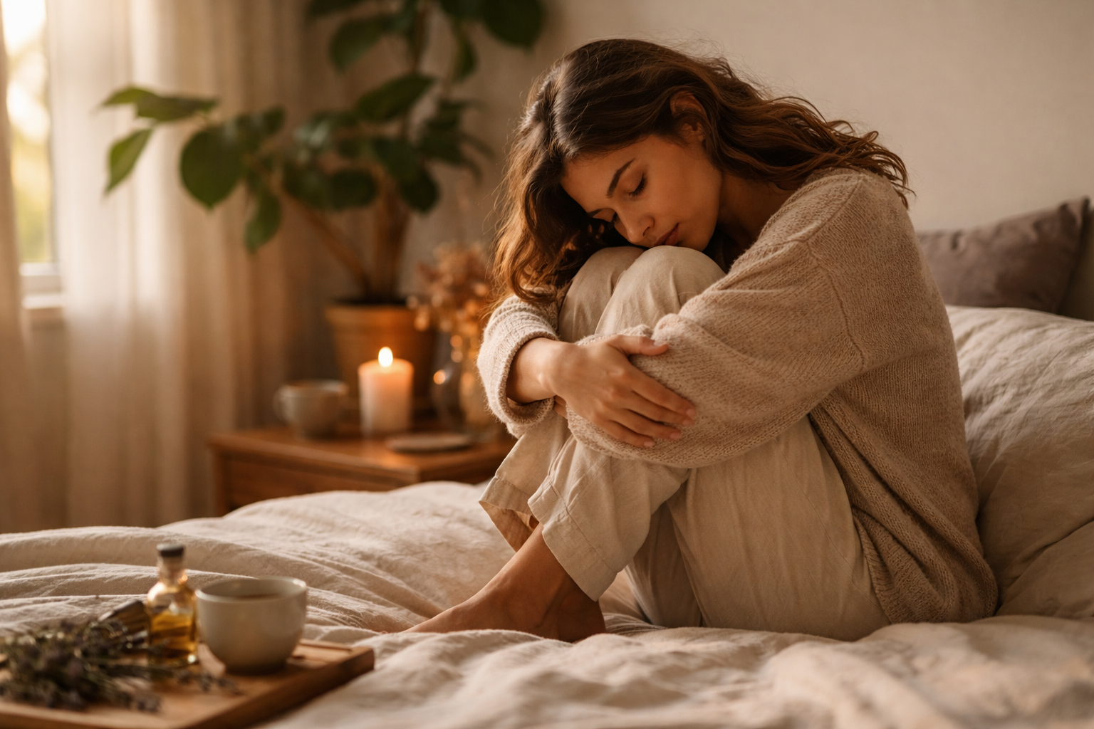 Úzkost podle ájurvédy: když je mysl rychlejší než tělo